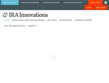 Tablet Screenshot of irainnovations.com